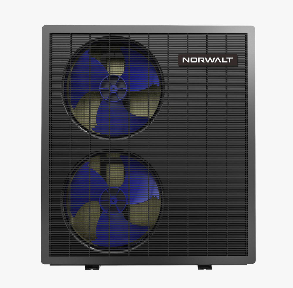 Norwalt Pro 16 kW 1-fase R290 Monoblock Warmtepomp voor commerciële en residentiële installaties